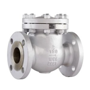 شیر خودکار (چک ولو)کلاس 150 فلنجدار فولادی A216 WCB
