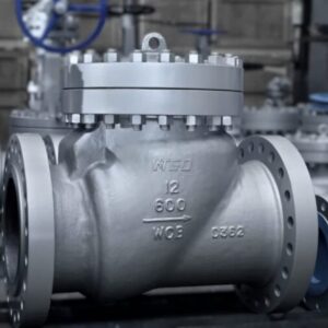 شیر خودکار (چک ولو)کلاس 600 فلنجدار فولادی A216 WCB