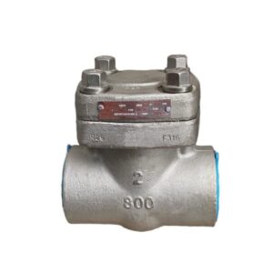 شیر خودکار(چک ولو) ساکت و دنده ای کلاس 800 استنلس استیل 304-316