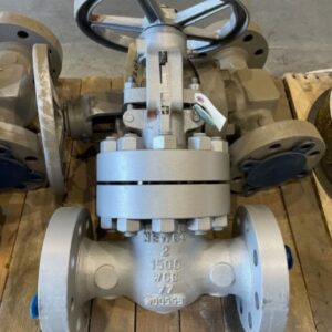 گیت ولو (شیر فلکه کشویی)کلاس 1500 فلنج دار فولادی A216 WCB