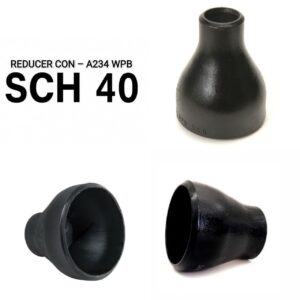 تبدیل مانیسمان فولادی هم مرکز رده 40 جوشی A234  WPB