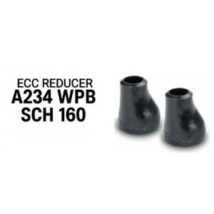 تبدیل مانیسمان فولادی غیر هم مرکز رده 160 جوشی A234  WPB