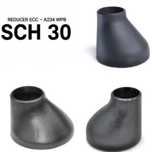 تبدیل مانیسمان فولادی غیر هم مرکز رده 30 جوشی A234  WPB