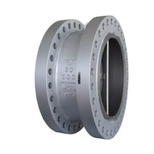 شیر خودکار بین فلنجی (دبل پلیت)کلاس 600 فولادی A216 WCB