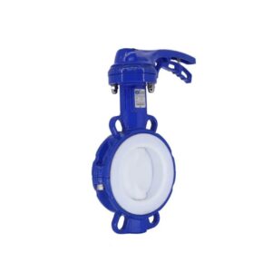 شیر پروانه ای چدنی ویفری سیت و دیسک تفلون  PN 16-CL 150