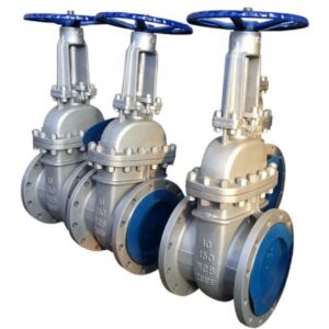 گیت ولو (شیر فلکه کشویی) کلاس 150 فلنجدار فولادی A216 WCB