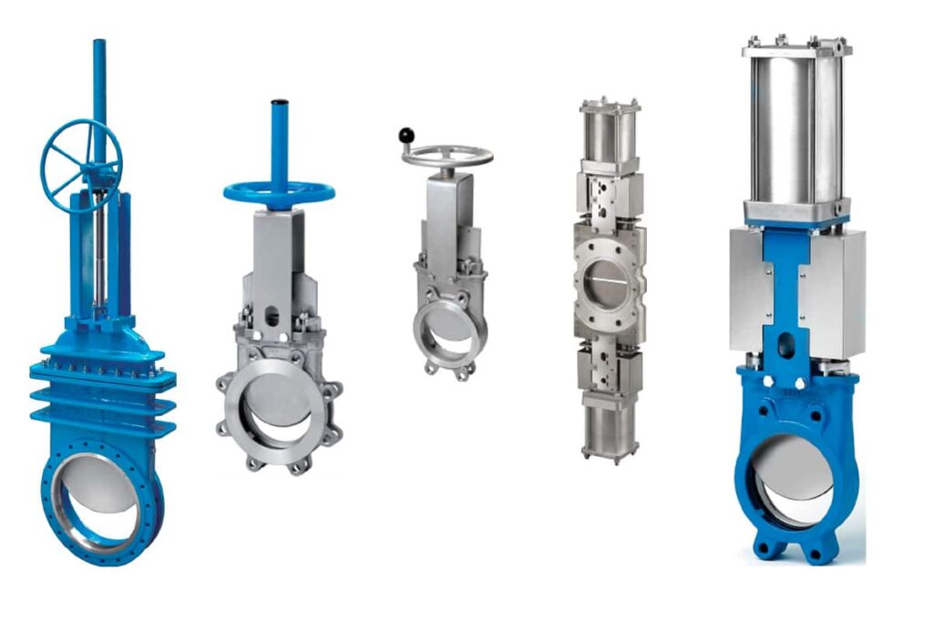 شیر گیوتینی (چاقویی) Knife Gate Valve چیست؟